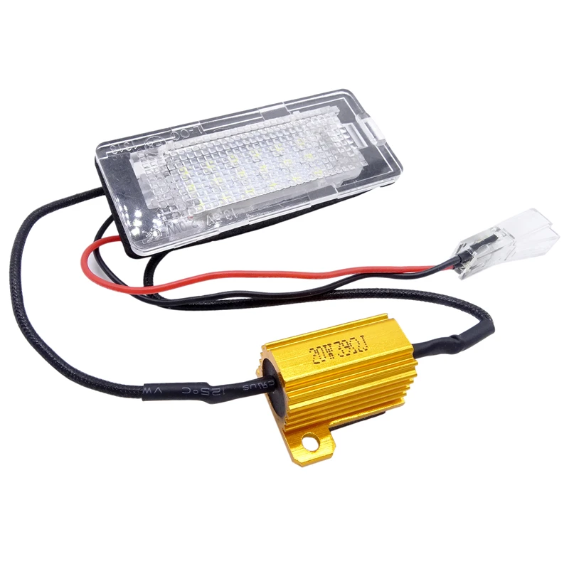 2Pcs Car LED Number License Plate Light Error Free For VW Golf V Plus Jetta VI Passat 3C B6 B7 Polo 6R Sharan II Touran 1T
2Pcs Car LED Number License Plate Light Error Free For VW Golf V Plus Jetta VI Passat 3C B6 B7 Polo 6R Sharan II Touran 1T