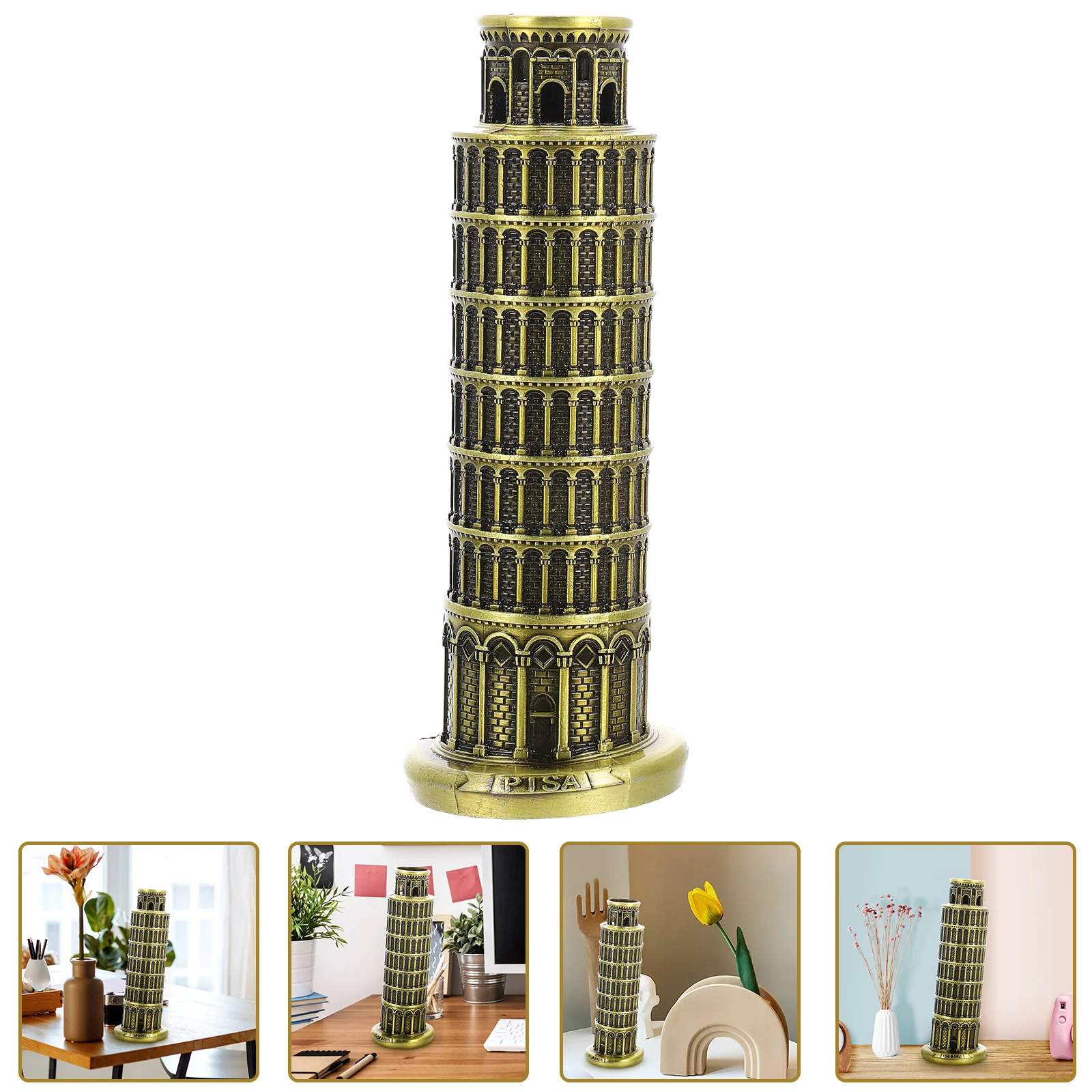 Leaning Tower Pisa Model Building Craft Figurine Exquisite Decor Statue Home Metal Desktop Mini Of Ancient Goods
Leaning Tower Pisa Model Building Craft Figurine Exquisite Decor Statue Home Metal Desktop Mini Of Ancient Goods