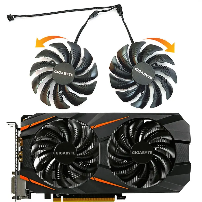 NEW 2PCS 88MM T129215SU PLD09210S12HH GTX 1060 GPU fan,For Gigabyte GTX 1050 1060 1070 960、RX 470 480 570 580 Graphics card fan
NEW 2PCS 88MM T129215SU PLD09210S12HH GTX 1060 GPU fan,For Gigabyte GTX 1050 1060 1070 960、RX 470 480 570 580 Graphics card fan
