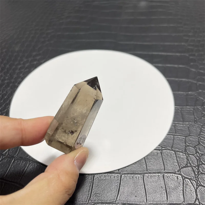 Прозрачный дымчатый кварц с радужной хрустальной башней RongDe Jewelry
Прозрачный дымчатый кварц с радужной хрустальной башней RongDe Jewelry