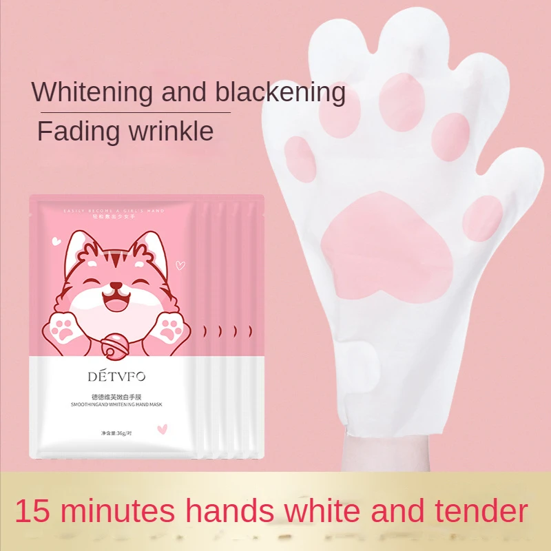 36g/Pair*3bags Cat Paw Moisturizing Gloves Nicotinamide Essence Whitening Lighting Soften Cutin Oil Control Nourishing Hand Care
36g/Pair*3bags Cat Paw Moisturizing Gloves Nicotinamide Essence Whitening Lighting Soften Cutin Oil Control Nourishing Hand Care