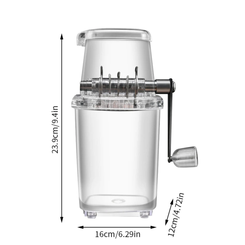 Manual Ice Breaking Crusher Snow Cone Portable Kitchen Summer Camping Picnic Beverage Maker Shaver Accessories
Manual Ice Breaking Crusher Snow Cone Portable Kitchen Summer Camping Picnic Beverage Maker Shaver Accessories