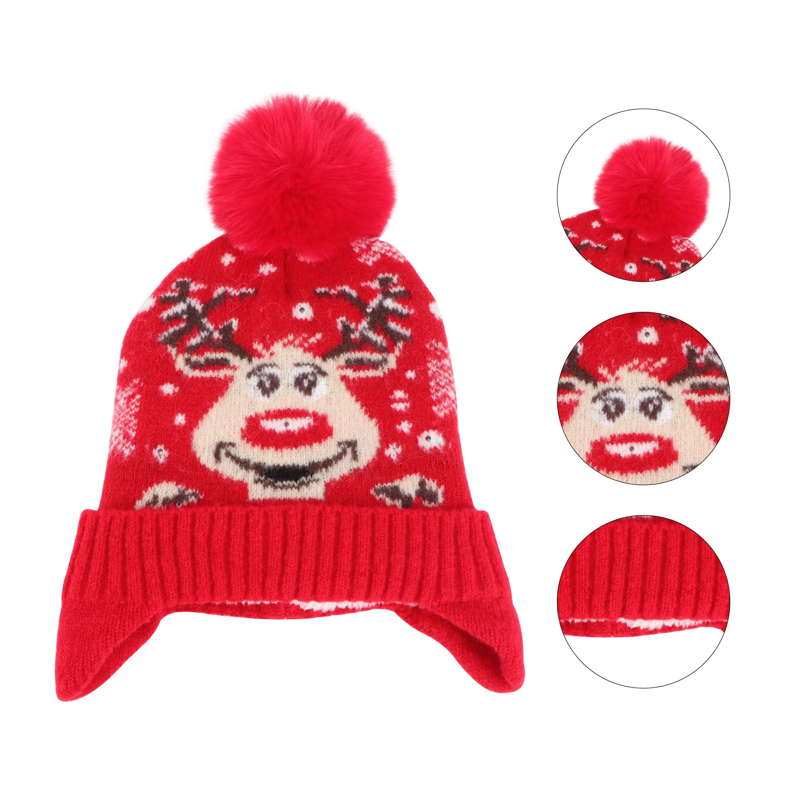 Christmas Hat Beanie Lightled Kids Cap Spring Plush Ugly Knitted Hats Winter Thickened
Christmas Hat Beanie Lightled Kids Cap Spring Plush Ugly Knitted Hats Winter Thickened
