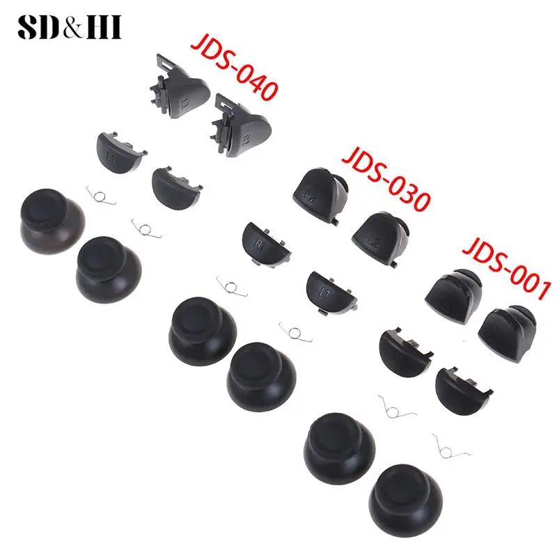1Set Rubber Button L1 R1 L2 R2 Trigger Buttons Analog Stick + Conductive Rubber Button Repair Parts For PS4 Slim Controller
1Set Rubber Button L1 R1 L2 R2 Trigger Buttons Analog Stick + Conductive Rubber Button Repair Parts For PS4 Slim Controller