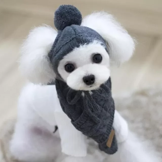 Dog Accessories Hat for Dogs Winter Warm Stripes Knitted Hat+Scarf Collar Puppy Teddy Costume Christmas Clothes Santa Dog Costum
Dog Accessories Hat for Dogs Winter Warm Stripes Knitted Hat+Scarf Collar Puppy Teddy Costume Christmas Clothes Santa Dog Costum