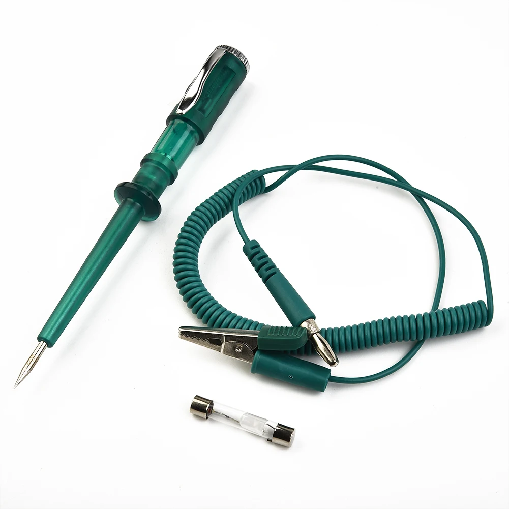 1PC Auto Circuit Tester 12 24V Light Probe Car Circuit Tester Voltage Automotive Electrical Test Pen Green Automotive Tools
1PC Auto Circuit Tester 12 24V Light Probe Car Circuit Tester Voltage Automotive Electrical Test Pen Green Automotive Tools