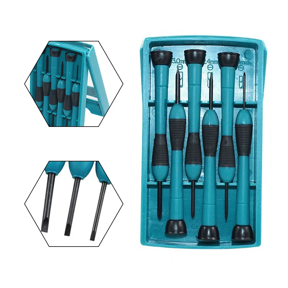 6Pcs Precision Screwdriver 137mm Magnetic Slotted Cross Head SL 1.4-3.0 PH0 PH1 For Phone Clock Watch Repairing Hand Tools
6Pcs Precision Screwdriver 137mm Magnetic Slotted Cross Head SL 1.4-3.0 PH0 PH1 For Phone Clock Watch Repairing Hand Tools