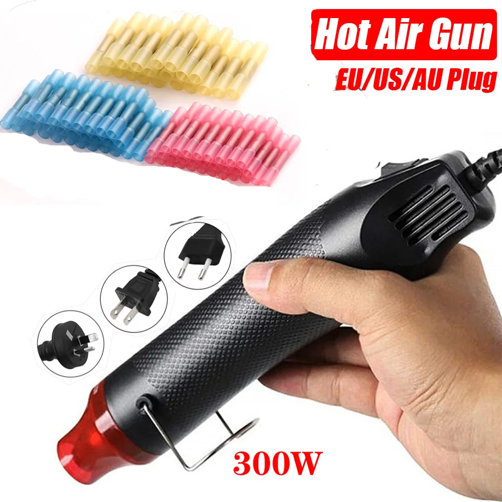 50/100pcs BHT1.25/2/5 Heat Shrink Crimp Terminals Waterproof Connector with 220/110V Hot Air Gun Insulated Solder Seal Wire
50/100pcs BHT1.25/2/5 Heat Shrink Crimp Terminals Waterproof Connector with 220/110V Hot Air Gun Insulated Solder Seal Wire