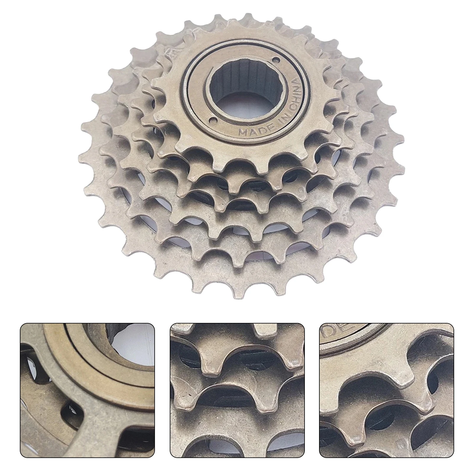 MTB Bike Flywheel Thread Type 6 Speed Freewheel 14-28T Sprocket Cassette For Sram For Shimano Bicycle Accessories In Stock
MTB Bike Flywheel Thread Type 6 Speed Freewheel 14-28T Sprocket Cassette For Sram For Shimano Bicycle Accessories In Stock