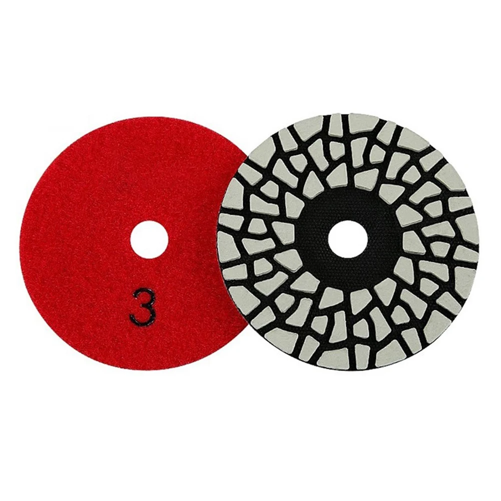 4 Inch 100mm Abrasive Diamond Dry Polishing Pad Flexible For Grinding And Cleaning Granite Stone Concrete Marble Sanding Disc
4 Inch 100mm Abrasive Diamond Dry Polishing Pad Flexible For Grinding And Cleaning Granite Stone Concrete Marble Sanding Disc