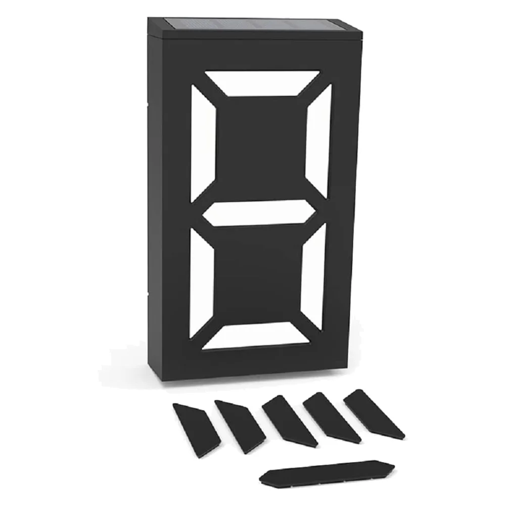 Solar Exterior Address Light House Number for Outside LED Solar Powered Lights DIY Number for Outdoor Mailbox Light-A
Solar Exterior Address Light House Number for Outside LED Solar Powered Lights DIY Number for Outdoor Mailbox Light-A