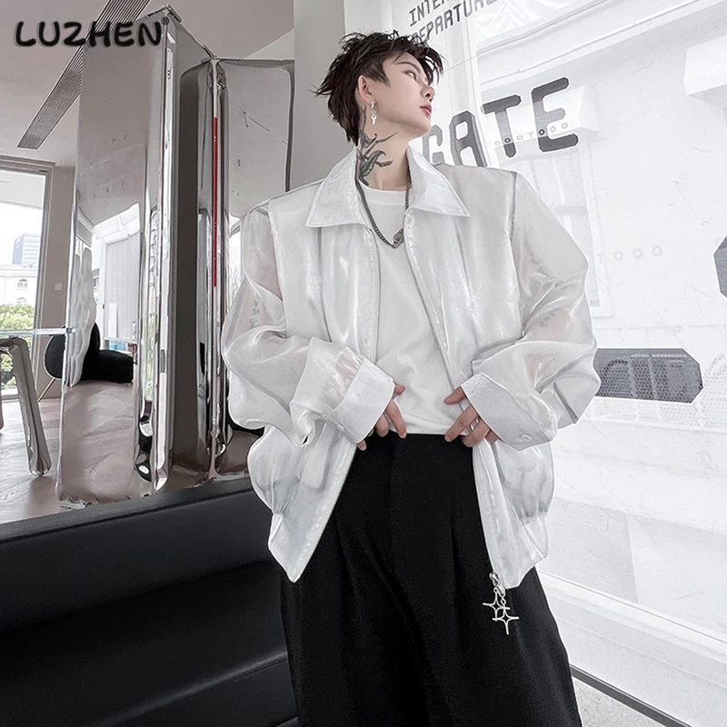 LUZHEN 2023 Fashion Men's Niche Design Loose Translucent Sunscreen Clothing Handsome Trendy High Quality Street Jackets 0fec25
LUZHEN 2023 Fashion Men's Niche Design Loose Translucent Sunscreen Clothing Handsome Trendy High Quality Street Jackets 0fec25