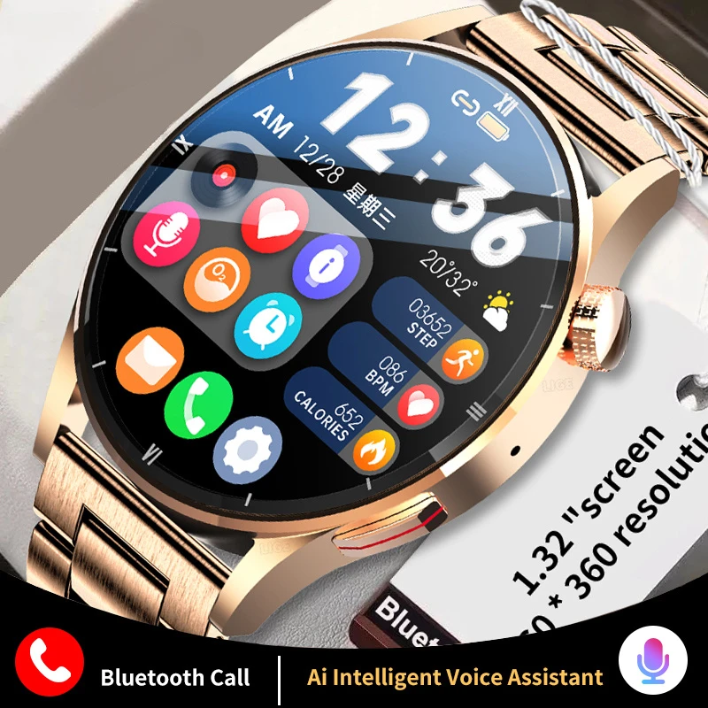 New Bluetooth Call Smart Watch Mens Physical Health Watches Women Body Temperature Infrared Blood Oxygen Monitor Smartwatch
New Bluetooth Call Smart Watch Mens Physical Health Watches Women Body Temperature Infrared Blood Oxygen Monitor Smartwatch