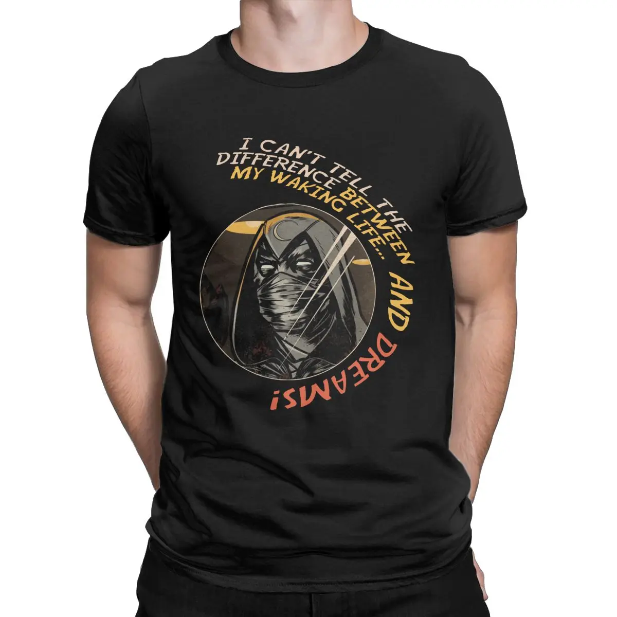 I Can't Tell The Difference Between My Waking Life And Dream Moon Knight 2022 t shirt for men Tees Short Sleeve Tops Graphic
I Can't Tell The Difference Between My Waking Life And Dream Moon Knight 2022 t shirt for men Tees Short Sleeve Tops Graphic