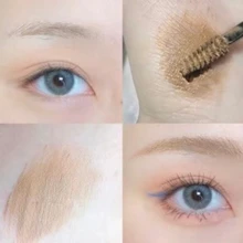 3 Colors Waterproof Eyebrow Dyeing Cream With Brush Brown Grey Setting Dye Eye Brow Pen Natural Long Lasting Non-smudge Cosmetic