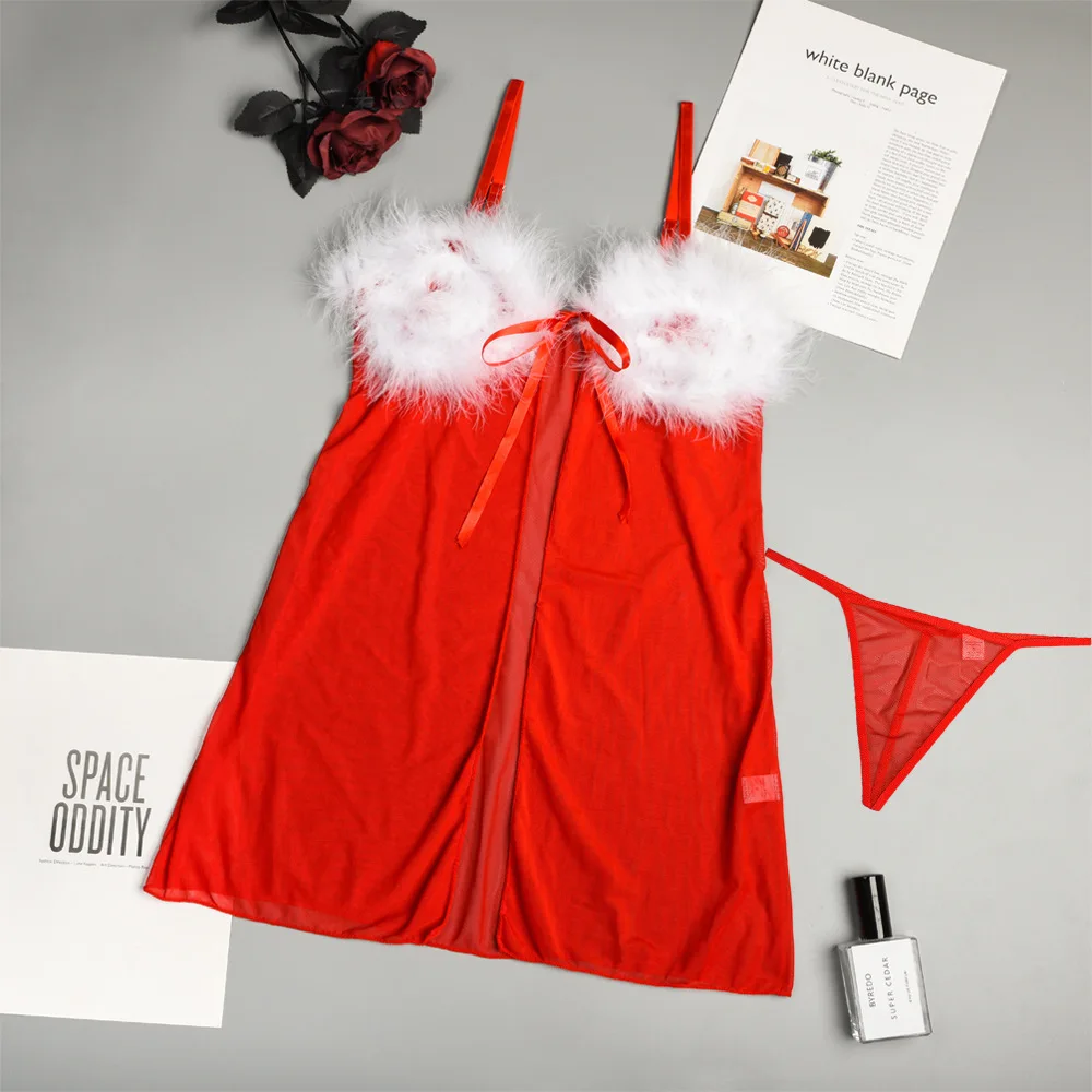 Christmas Gift Girls Sexy See-through Underwear Set Sexy Cardigan Hair Splicing Thong Women's Erotic Underwear
Christmas Gift Girls Sexy See-through Underwear Set Sexy Cardigan Hair Splicing Thong Women's Erotic Underwear