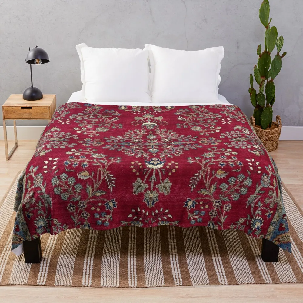 Kashan Central Persian Silk Rug Print Throw Blanket luxury brand blanket large knitted plaid floral throw blanket
Kashan Central Persian Silk Rug Print Throw Blanket luxury brand blanket large knitted plaid floral throw blanket