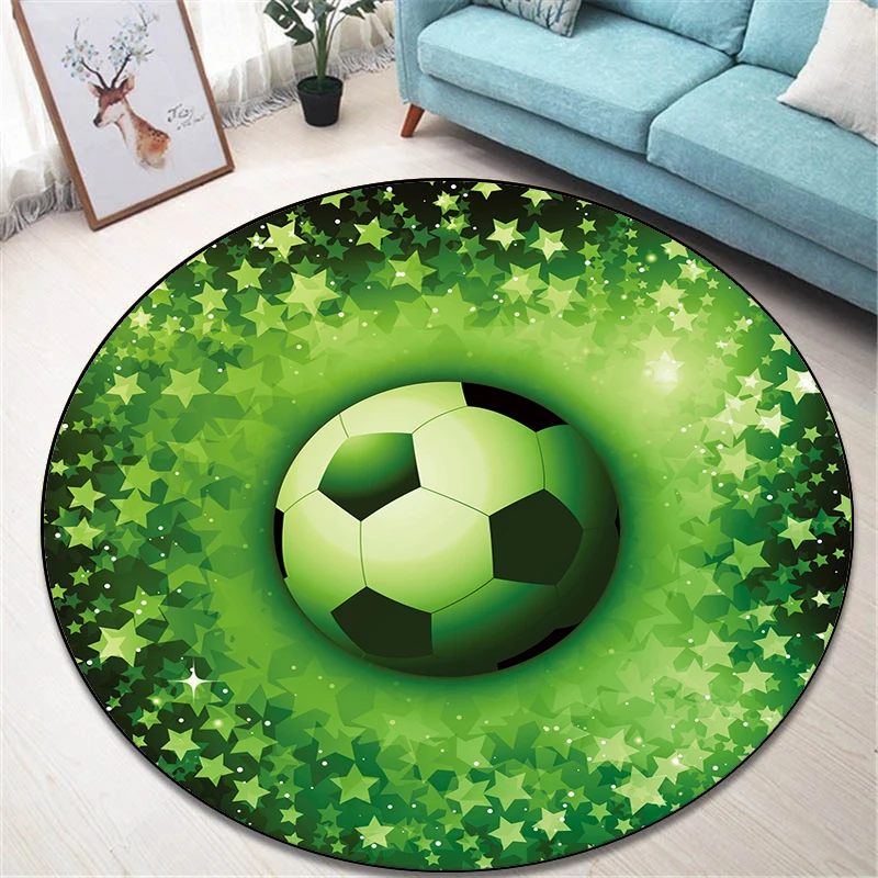 Football Printed Round Carpet for Living Room Mat for Children Floor Rug Yoga Mat Bedroom E-sports Chair Non Slip Mats
Football Printed Round Carpet for Living Room Mat for Children Floor Rug Yoga Mat Bedroom E-sports Chair Non Slip Mats
