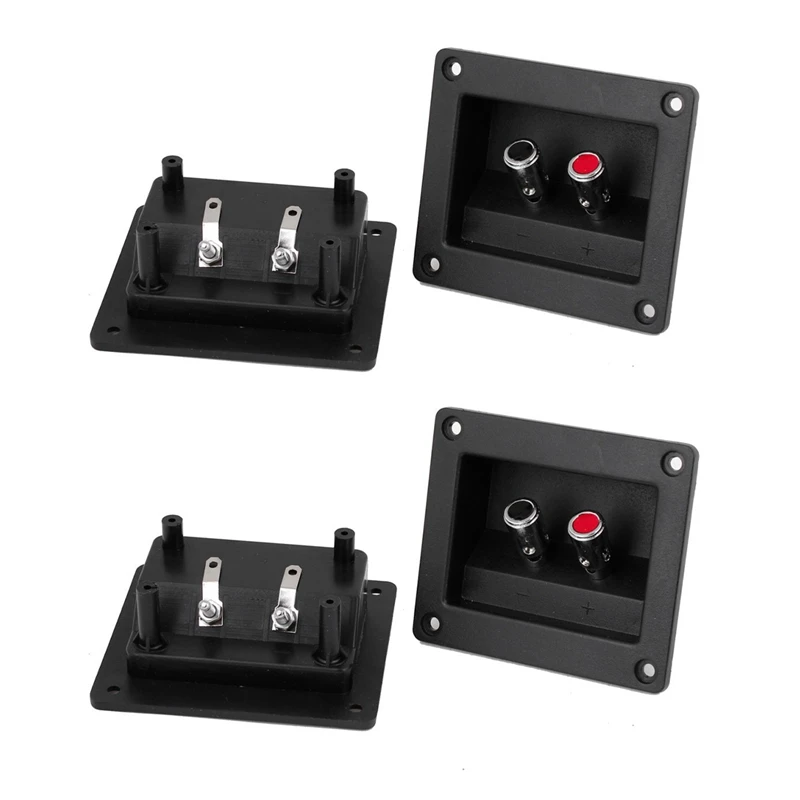 HOT SALE 4Pcs Speaker Box Push Spring Type Binding Post Terminal Connector
HOT SALE 4Pcs Speaker Box Push Spring Type Binding Post Terminal Connector