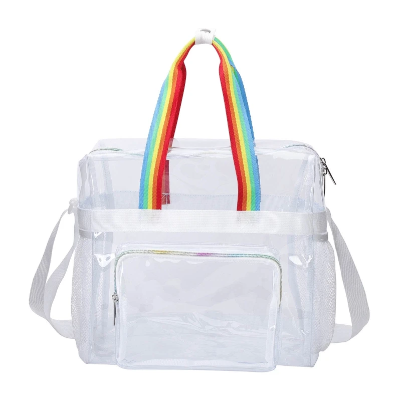 Trendy Clear Shoulder Bag Waterproof Handbag Crossbody Bag for Women Transparent Square Bags PVC Messenger Bags
Trendy Clear Shoulder Bag Waterproof Handbag Crossbody Bag for Women Transparent Square Bags PVC Messenger Bags