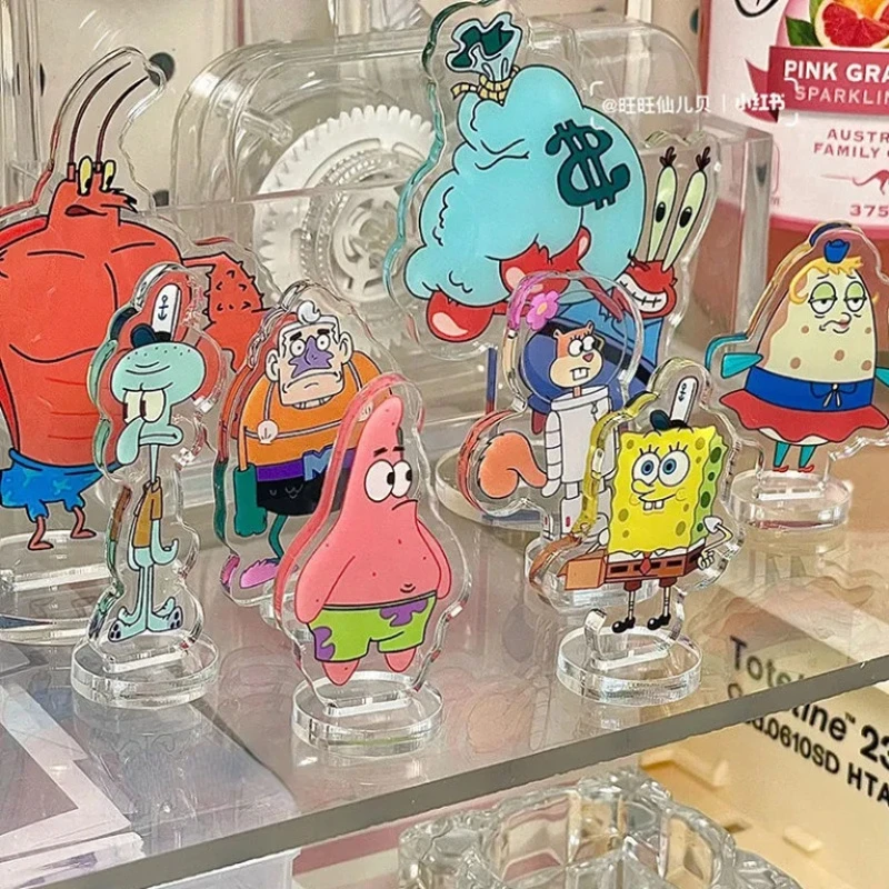 SpongeBob SquarePants's Acrylic Standing Cards Cartoon Cute Patrick Star Stand Plates Desktop Decorations Kids Birthday New Gift
SpongeBob SquarePants's Acrylic Standing Cards Cartoon Cute Patrick Star Stand Plates Desktop Decorations Kids Birthday New Gift