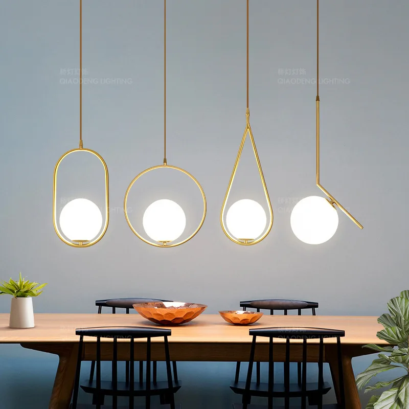 Nordic Copper Bedside Chandelier Creative Glass Ball Single Head Small Droplight Light Luxury and Simplicity Dining Room Bedroom
Nordic Copper Bedside Chandelier Creative Glass Ball Single Head Small Droplight Light Luxury and Simplicity Dining Room Bedroom