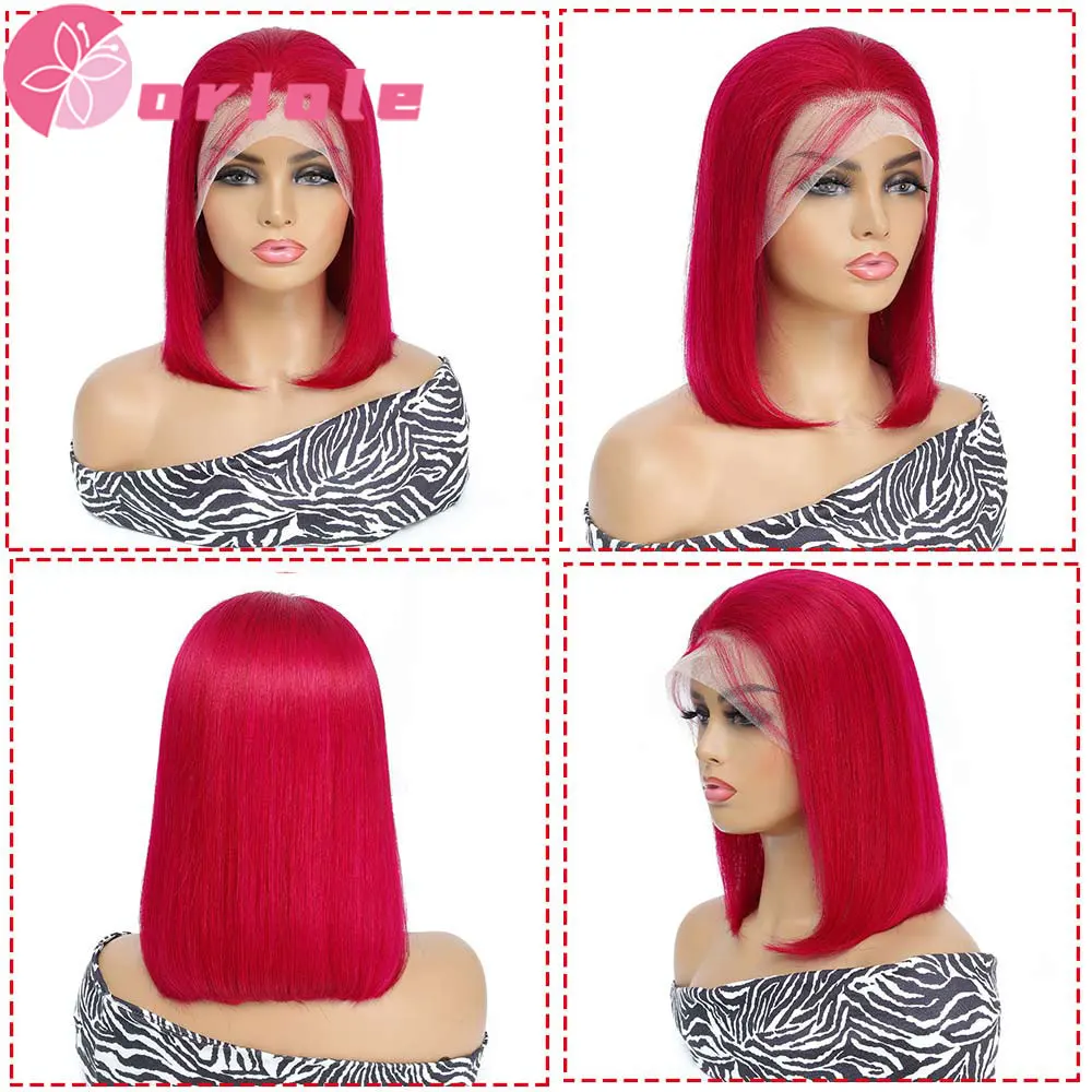 Red Short Straight Bob Wig 99j Lace Front Human Hair Wigs For Women Remy Burgundy Brazilian Human Hair Lace Frontal Bob Wigs
Red Short Straight Bob Wig 99j Lace Front Human Hair Wigs For Women Remy Burgundy Brazilian Human Hair Lace Frontal Bob Wigs