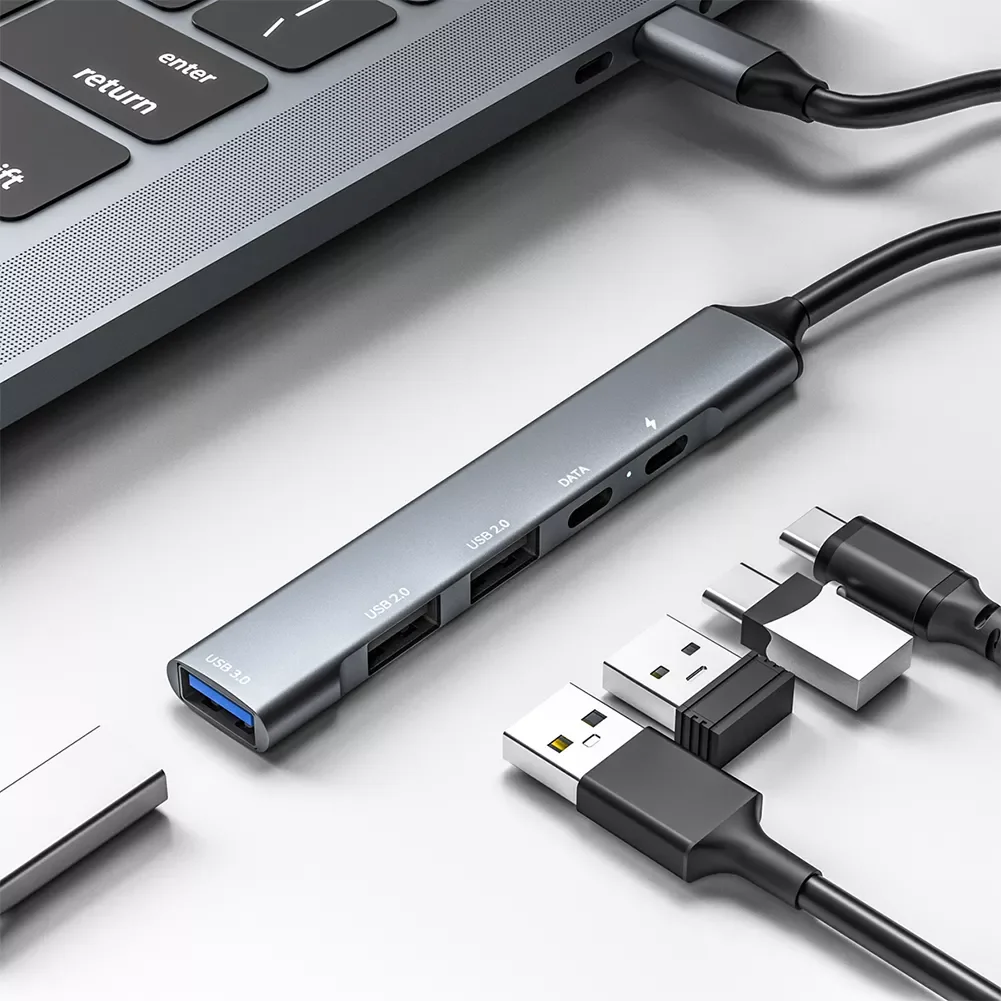 USB Hubs 5 in 1 Type C to USB 2.0 USB 3.0 PD HUB Adapter USB Multi Splitter for Laptop Computer Accessories
USB Hubs 5 in 1 Type C to USB 2.0 USB 3.0 PD HUB Adapter USB Multi Splitter for Laptop Computer Accessories