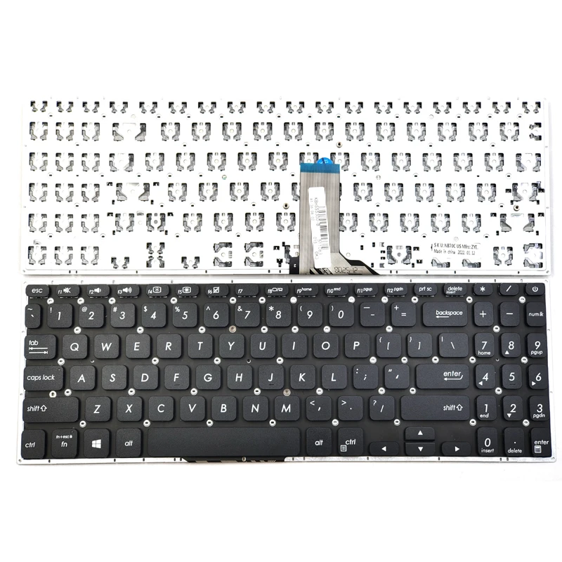 New For Asus Vivobook S15 S530UF S530UN X530 X530F X530FA X530FN X530U X530UA X530UF Laptop Keyboard US Black Without Backlit
New For Asus Vivobook S15 S530UF S530UN X530 X530F X530FA X530FN X530U X530UA X530UF Laptop Keyboard US Black Without Backlit