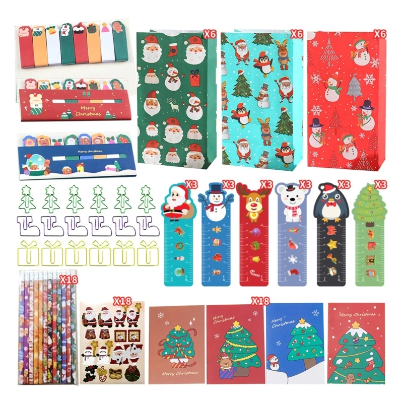 

Chrismas Gifts Pencil Set Christmas Gifts Kids Chrismas Gifts Stationery Kits Christmas Stationery Gift Set Eraser Suite