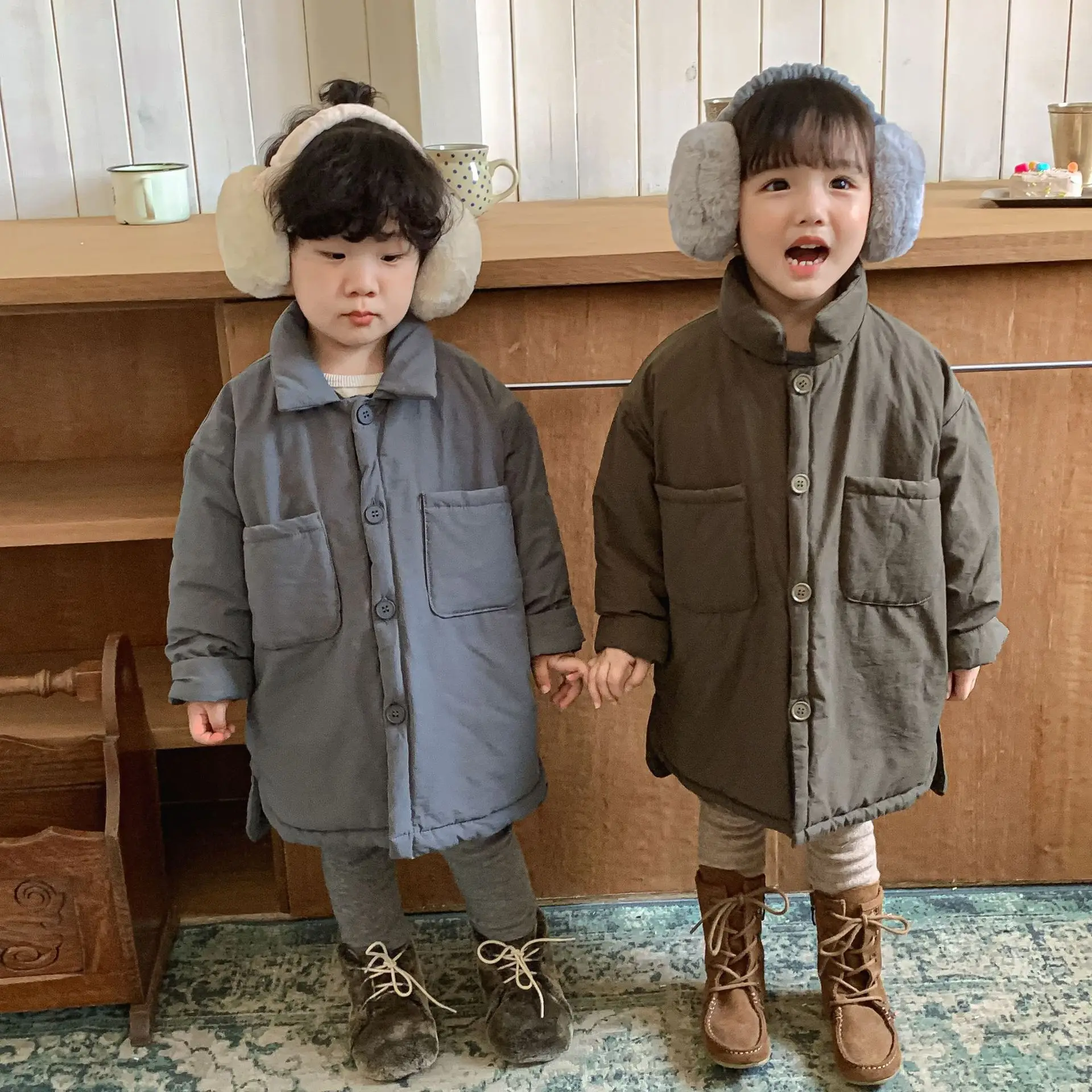 2-12Y Korean Style Children Cotton Padded Jackets Boys Girls Thickened Coat Kids Winter Warm Parkas Teens Autumn Outerwear Coat
2-12Y Korean Style Children Cotton Padded Jackets Boys Girls Thickened Coat Kids Winter Warm Parkas Teens Autumn Outerwear Coat