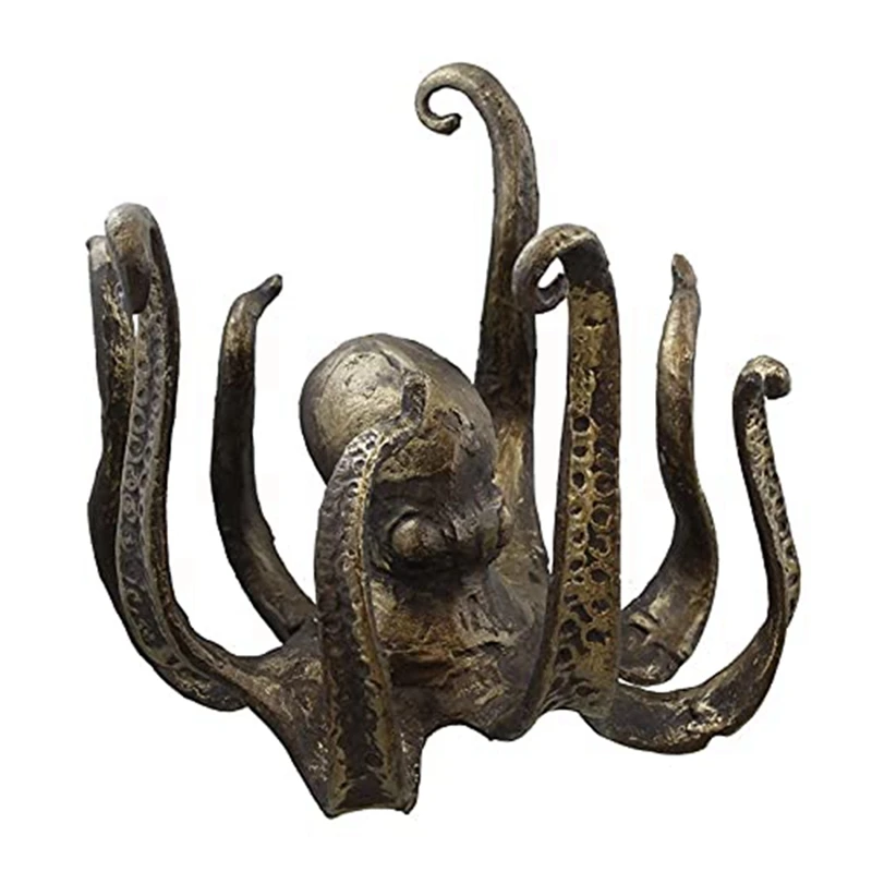 2X Octopus Coffee Mug Holder Mug Holder Pendant Tea Cup Holder Vintage-Style Resin Octopus Table Topper Statue Ornament
2X Octopus Coffee Mug Holder Mug Holder Pendant Tea Cup Holder Vintage-Style Resin Octopus Table Topper Statue Ornament