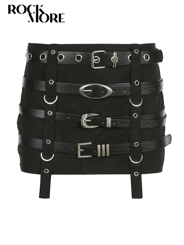 Женская мини-юбка с поясом Rockmore Y2K, готическая юбка в стиле панк, модная уличная одежда на лето 2000s, черная юбка с низкой талией
Женская мини-юбка с поясом Rockmore Y2K, готическая юбка в стиле панк, модная уличная одежда на лето 2000s, черная юбка с низкой талией