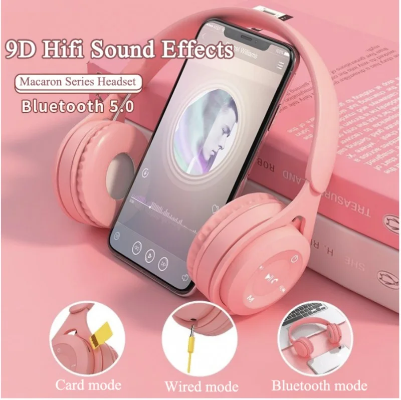 Y08 Macaron Wireless Headphone Bluetooth Hifi Stereo Headset Gaming Headfone Headphones Pc Game
Y08 Macaron Wireless Headphone Bluetooth Hifi Stereo Headset Gaming Headfone Headphones Pc Game