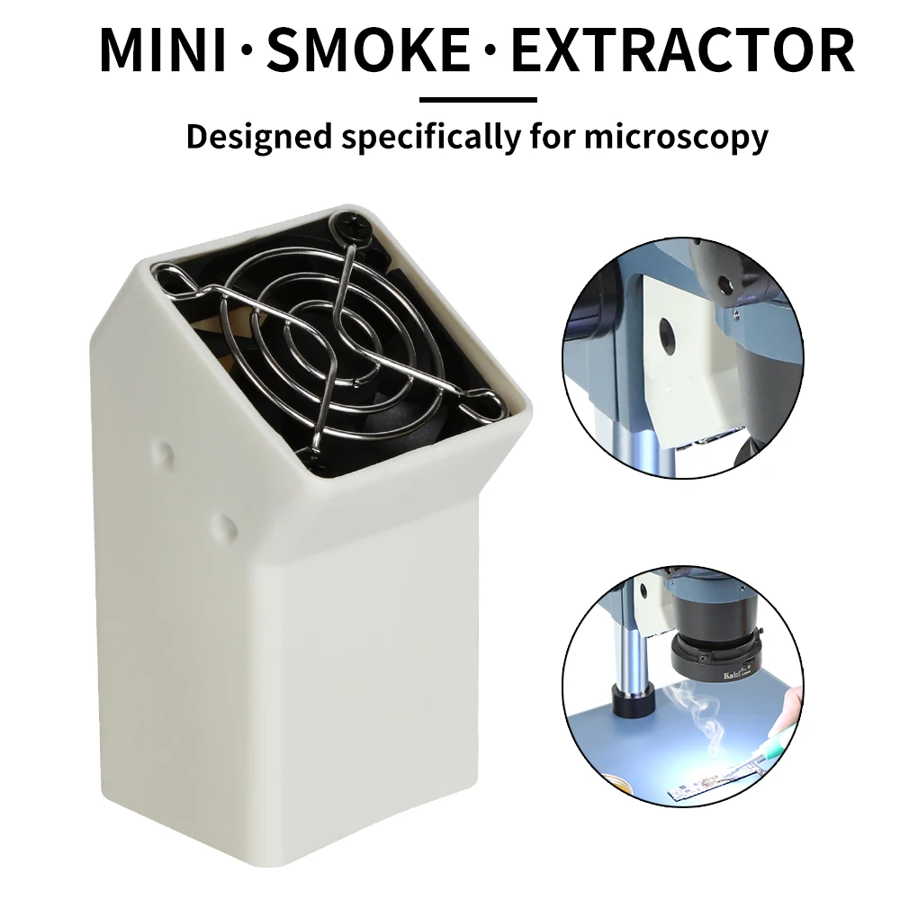 Kaisi Ma3 Microscope Exhaust Fan 12V USB Powerful Smoke Exhaust Machine For Most Brands of Microscope
Kaisi Ma3 Microscope Exhaust Fan 12V USB Powerful Smoke Exhaust Machine For Most Brands of Microscope