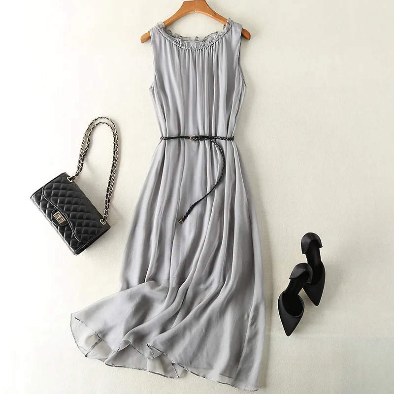 Silk Dress 2022 Summer New Camisole Fairy Dress Hangzhou Heavy Mulberry Silk Dresses Factory Wholesale
Silk Dress 2022 Summer New Camisole Fairy Dress Hangzhou Heavy Mulberry Silk Dresses Factory Wholesale