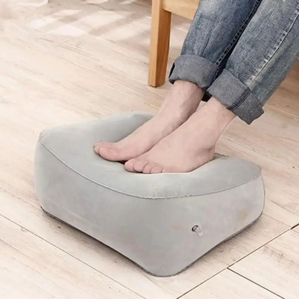 Portable Inflatable Foot Rest Pillow Soft Pvc Flocking Relaxing Lift Pillow Up Feet Leg Tool Cushion Foldable Pads Leg Trav Q7a9
Portable Inflatable Foot Rest Pillow Soft Pvc Flocking Relaxing Lift Pillow Up Feet Leg Tool Cushion Foldable Pads Leg Trav Q7a9