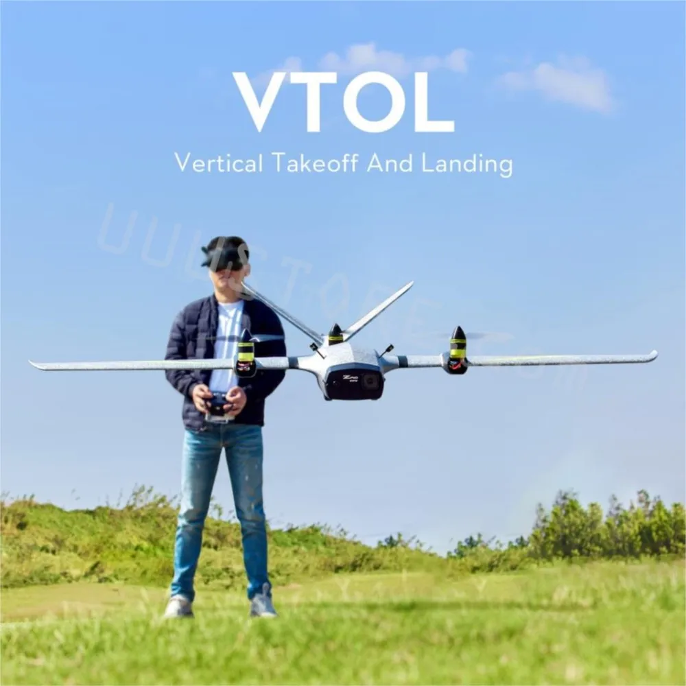 OMPHOBBY ZMO VTOL Aircraft FPV Drone with HD Transmission One Key Return 60mins Flight Time For DJI Goggles and Remote Control
OMPHOBBY ZMO VTOL Aircraft FPV Drone with HD Transmission One Key Return 60mins Flight Time For DJI Goggles and Remote Control