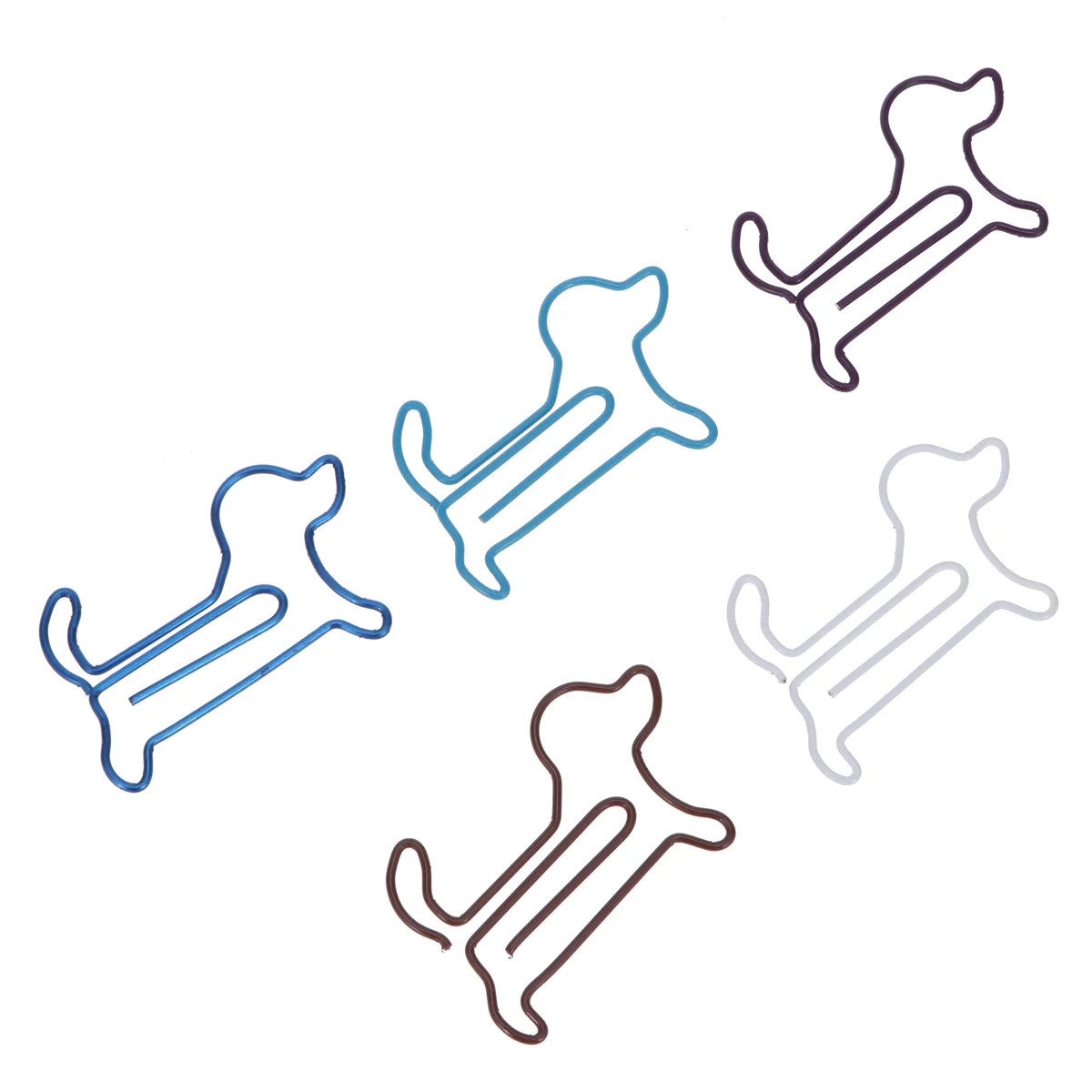 60pcs Dog Shape Paper Clips Creative Animal Shape for Office School Notebook Agenda Pad (Random Color)
60pcs Dog Shape Paper Clips Creative Animal Shape for Office School Notebook Agenda Pad (Random Color)
