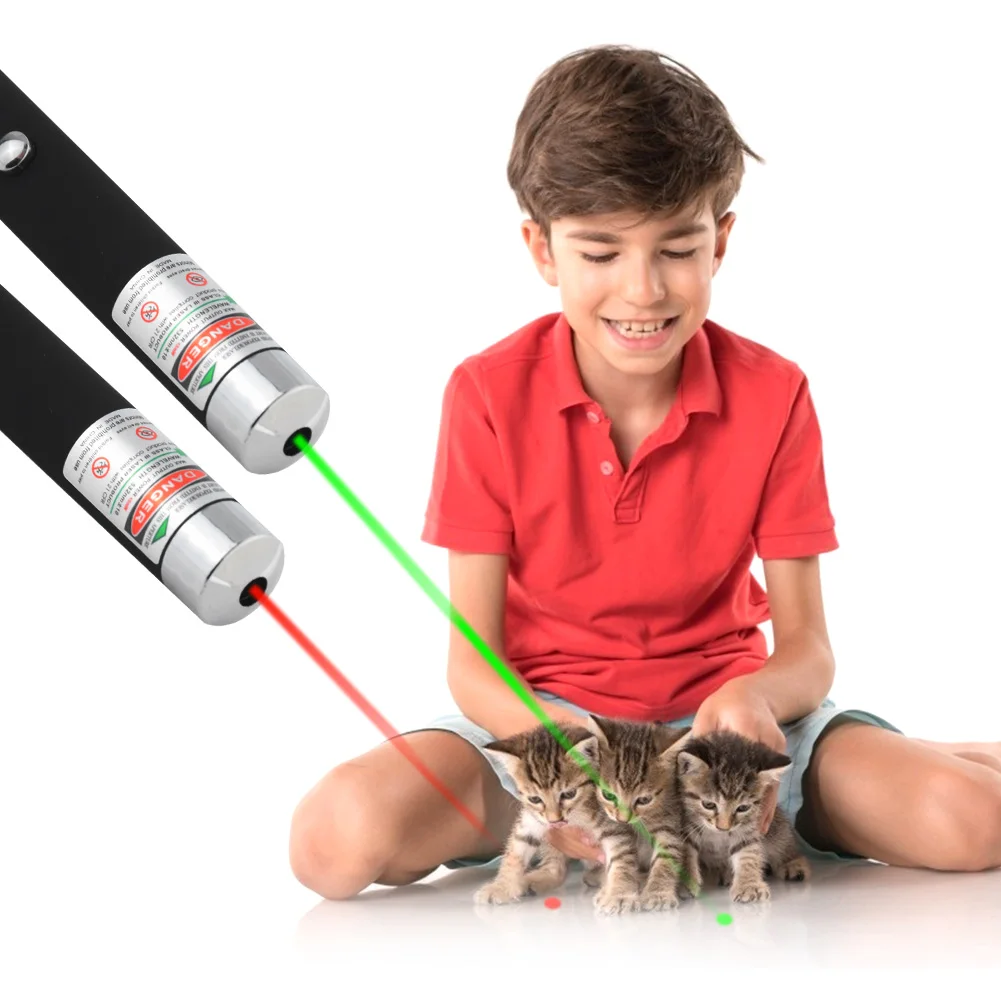 2Pcs LED Laser Pet Cat Toy 4mW Red Dot Laser Light Toy Laser Sight Working 530Nm 405Nm 650Nm Pointer Laser Pen Interactive Toy
2Pcs LED Laser Pet Cat Toy 4mW Red Dot Laser Light Toy Laser Sight Working 530Nm 405Nm 650Nm Pointer Laser Pen Interactive Toy