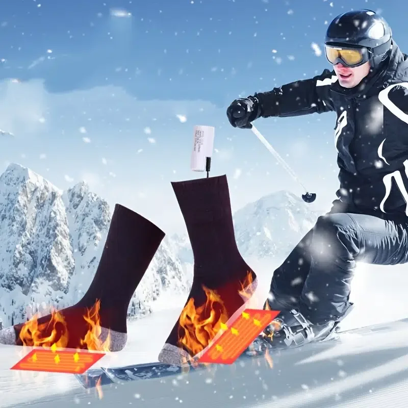 Heated Socks Rechargeable Machine Washable Electric Heated Socks Thermal Warming Socks For Women Men Winter Outdoor Warm Heated
Heated Socks Rechargeable Machine Washable Electric Heated Socks Thermal Warming Socks For Women Men Winter Outdoor Warm Heated