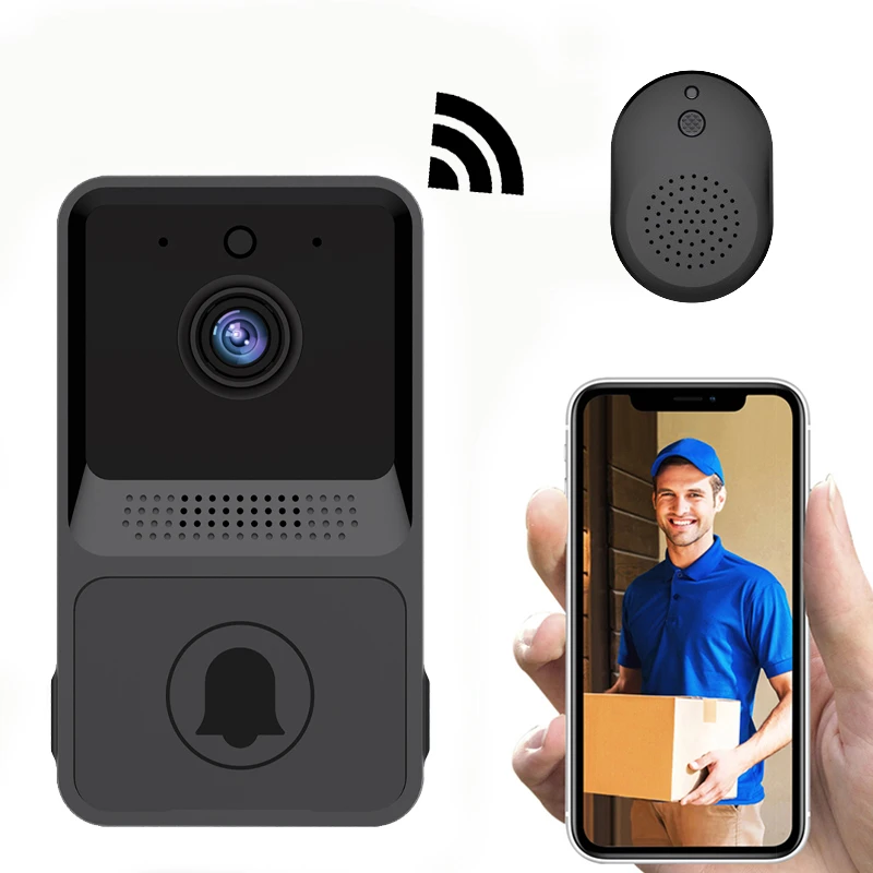 Беспроводной дверной звонок Wi-Fi наружная камера HD дверной звонок для безопасности ночное видение видеодомофон с голосовым изменением для домашнего монитора дверной телефон
Беспроводной дверной звонок Wi-Fi наружная камера HD дверной звонок для безопасности ночное видение видеодомофон с голосовым изменением для домашнего монитора дверной телефон
