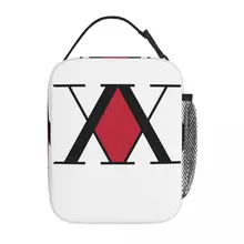 Hunter Association Logo Insulated Lunch Bag Storage Food Box Portable Thermal Cooler Lunch Boxes For School Office