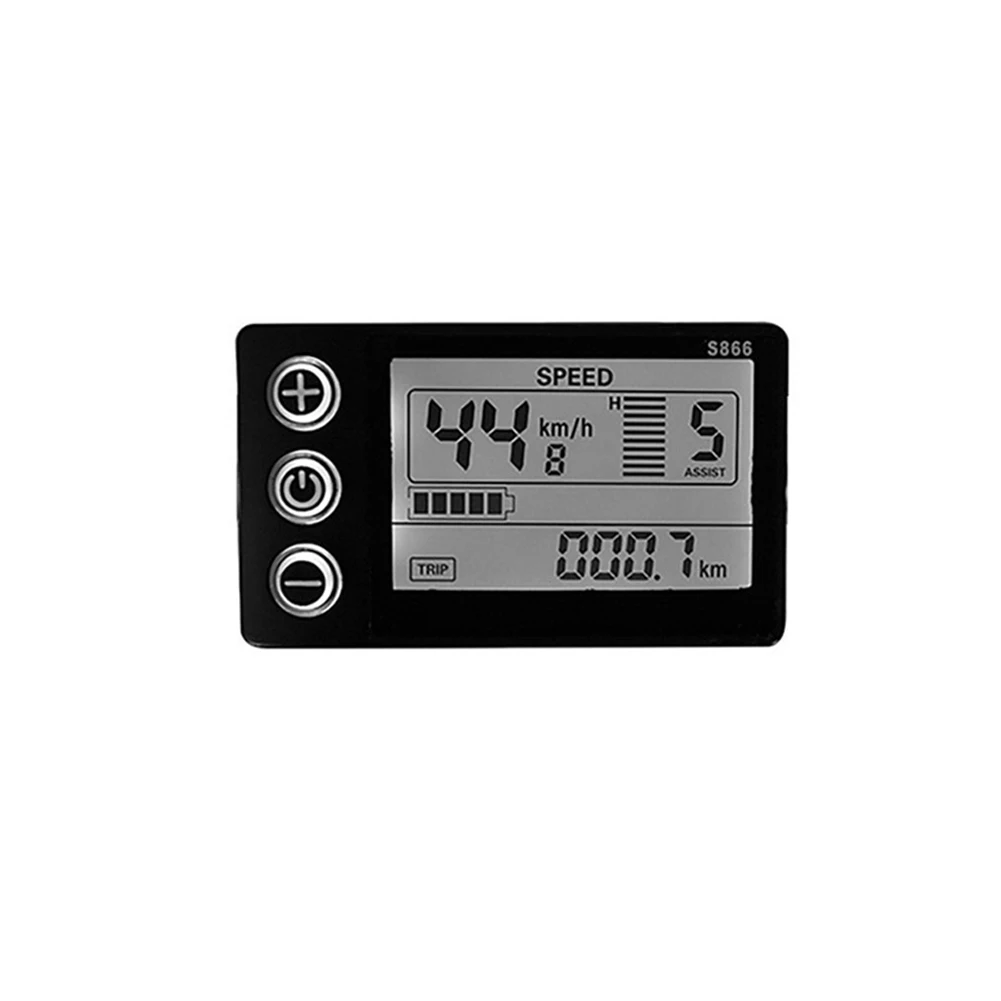Accessories Motor Controller 250W 36/48V Backlight Brushless E-Bike Fittings LCD Display Parts Replacement S866
Accessories Motor Controller 250W 36/48V Backlight Brushless E-Bike Fittings LCD Display Parts Replacement S866