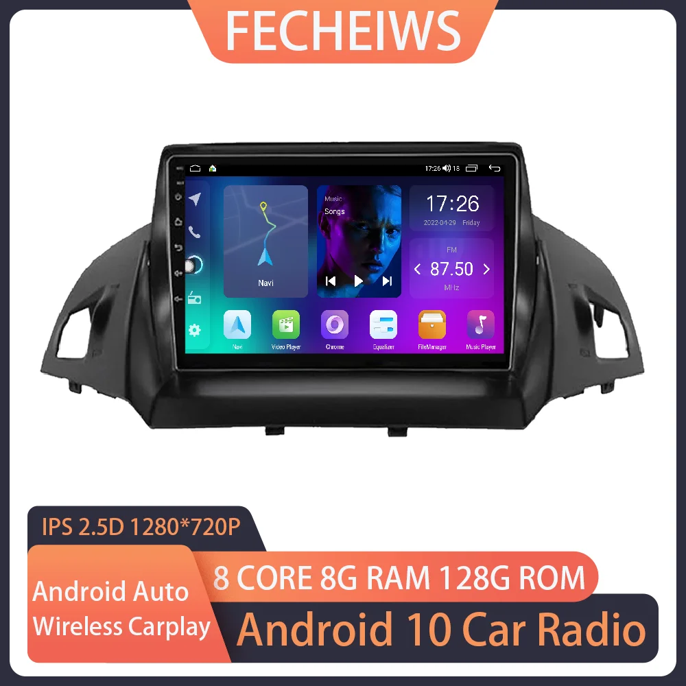 9 дюймов Android 10 для Ford Kuga Escape 2013 - 2016 автомобильное радио AHD DSP BT Авторадио 4G Мультимедийный Плеер навигация GPS Видео ADAS
9 дюймов Android 10 для Ford Kuga Escape 2013 - 2016 автомобильное радио AHD DSP BT Авторадио 4G Мультимедийный Плеер навигация GPS Видео ADAS