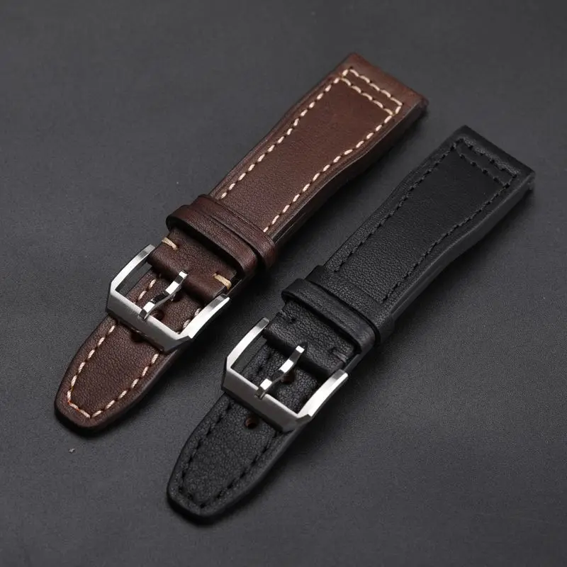 20 21 22MM Watch Accessories Strap FOR IWC PILOT'S Watch Band High-end Quality Leather Pin Buckle Watch Bracelet Brwon Black
20 21 22MM Watch Accessories Strap FOR IWC PILOT'S Watch Band High-end Quality Leather Pin Buckle Watch Bracelet Brwon Black