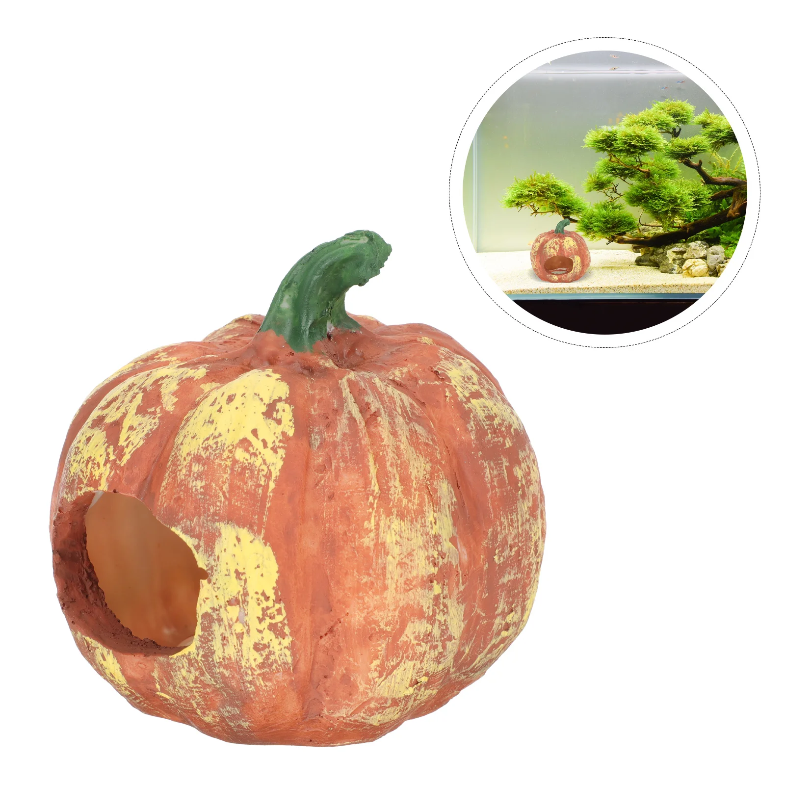 Pumpkin Ornaments Lovely Fish Cave Reptile Fogger Tank Supply Resin Decor Craft Decorative Home
Pumpkin Ornaments Lovely Fish Cave Reptile Fogger Tank Supply Resin Decor Craft Decorative Home