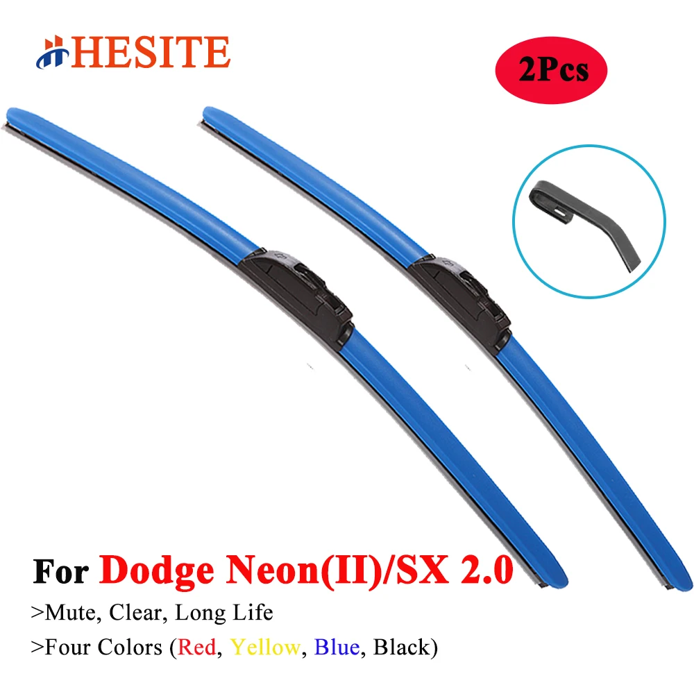 HESITE Colorful Windshield Wiper Blade For Dodge Neon MK2 SX2.0 Sedan 1999 2000 2001 2002 2003 2004 2005 Car Accessories Brushes
HESITE Colorful Windshield Wiper Blade For Dodge Neon MK2 SX2.0 Sedan 1999 2000 2001 2002 2003 2004 2005 Car Accessories Brushes