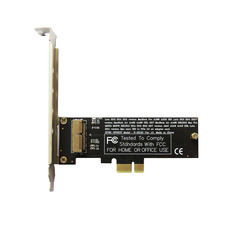 PCIe x1 преобразователь карты переходник адаптер для 2013 2014 2015 2017 MACBOOK AIR A1466 A1465 ME864 ME865 ME866 MD711 MD712 MD760 MD761 SSD
PCIe x1 преобразователь карты переходник адаптер для 2013 2014 2015 2017 MACBOOK AIR A1466 A1465 ME864 ME865 ME866 MD711 MD712 MD760 MD761 SSD