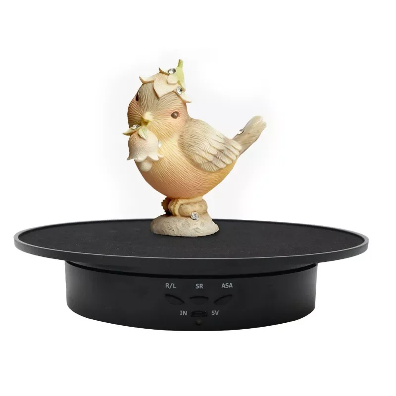 Rotating Jewelry Display Stand Motorized Rotary Turntable Modeldisplay Stand Base Usb/battery Powered Plastic
Rotating Jewelry Display Stand Motorized Rotary Turntable Modeldisplay Stand Base Usb/battery Powered Plastic